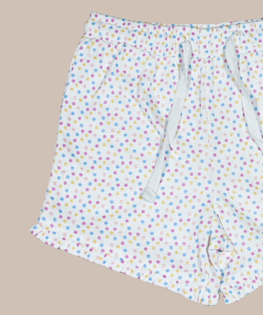 Girls Short Pant (0/3 M-6 Year) (100681)